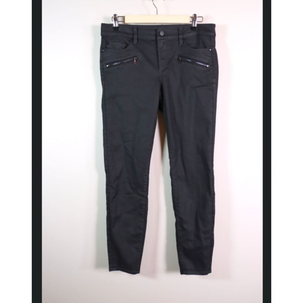 Ann Taylor Black Super Skinny Stretch Pants Size 8 Slim Fit Jeans